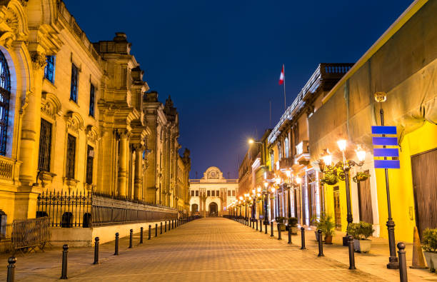 istock Government Palace of Peru in Lima 1340869300