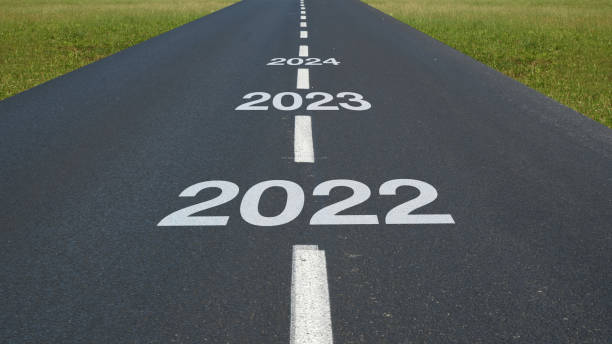 istock New year 2022 road start 1340870272