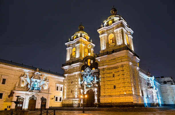 istock Basilica and Convent of San Francisco in Lima, Peru 1340872776
