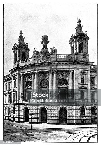 istock Extension of the Reich Post Office 1340874406