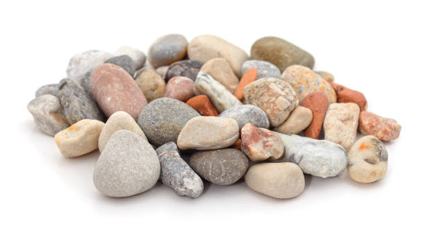 Pile of colorful stones.
