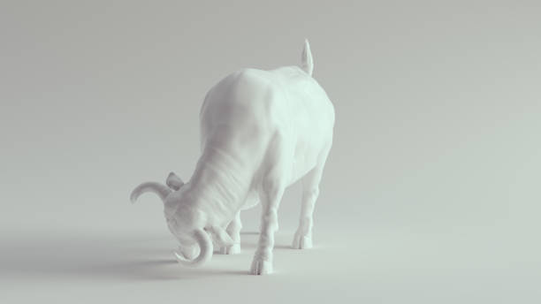 istock White Porcelain Muscular Bull 1340883183