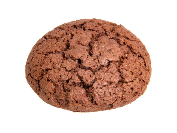 istock American dark chocolate one cookie isolated on the white background 1340884695