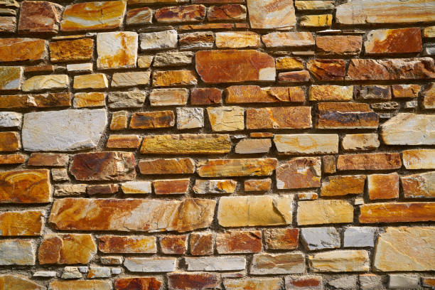 Modern brick wall texture background. vintage wallpaper