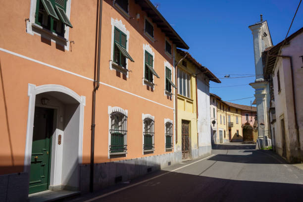 istock Capriata d Orba, old town in Monferrato 1340885856