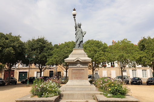 Liberty Square, city of Poitiers, department of Vienne, France