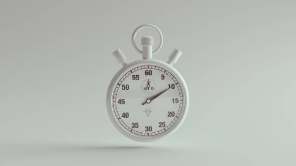 istock White Stopwatch Timer Sports Clock Stop Watch 1340888766