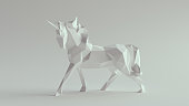 Unicorn Beautiful Fantasy Magical Creature Horse Paper Statue Animal
