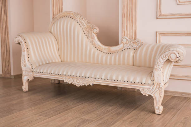 istock White sofa in interior. Luxury Furniture indoors. 1340890176