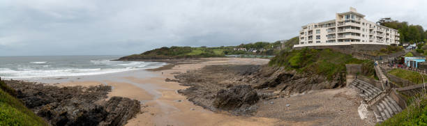 istock Caswell Bay, on the South Wales Coast Path 1340896655