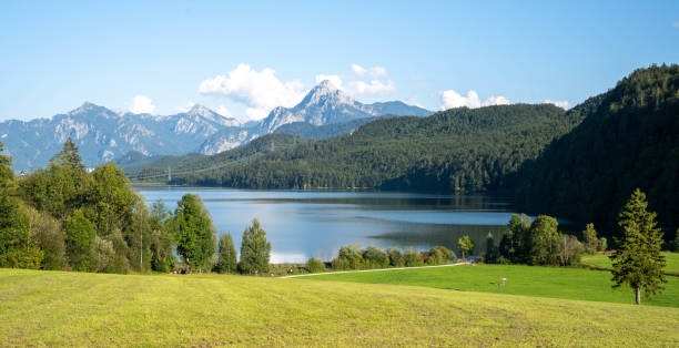 istock Lake in Bavaria, near Alps 1340897158