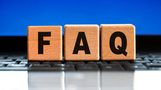 istock Questions and Answers - FAQ on the laptop computer keyboard 1340901467