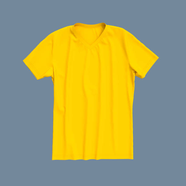 istock Blank t-shirt mockup in front, side and back views 1340904206