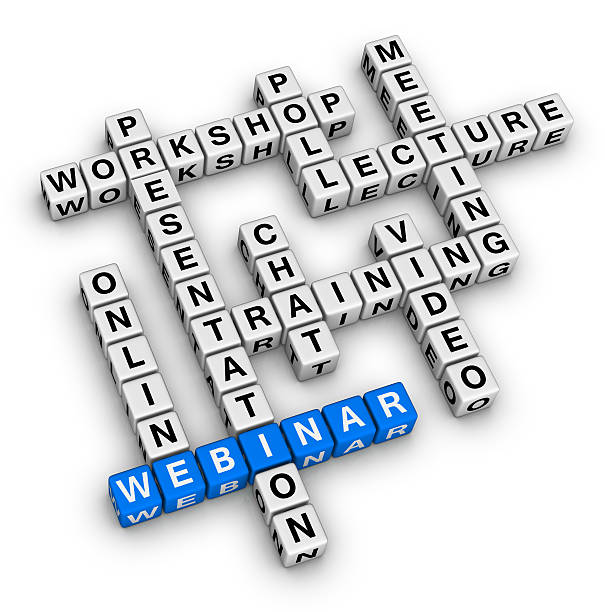 istock A crossword with the words webinar highlighted 134090656