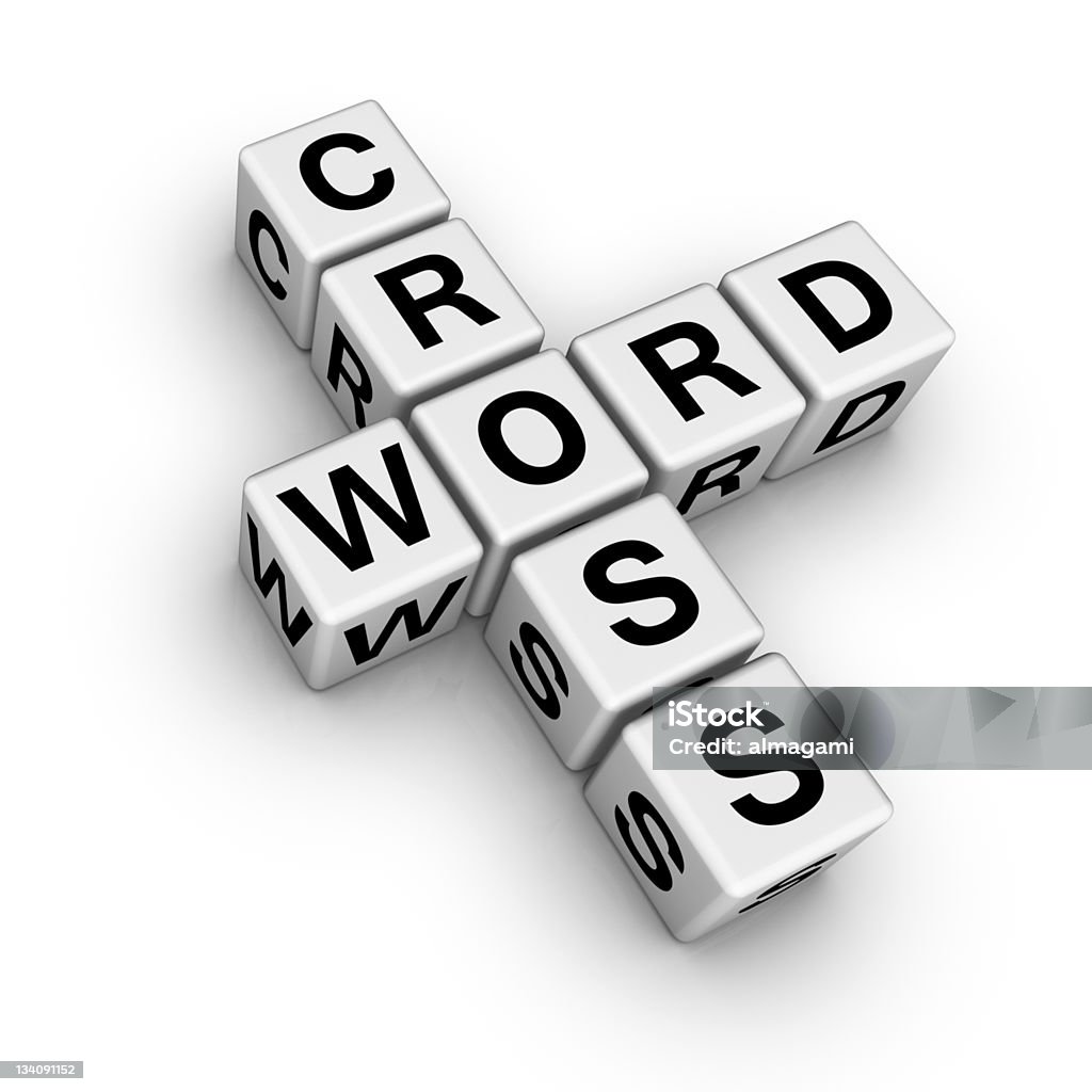 crossword シンボル - クロスワードのロイヤリティフリーストックフォト