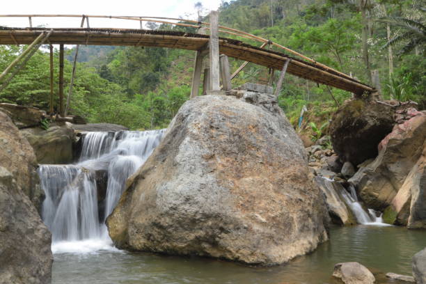 istock a bridge made of bamboo 1340916757