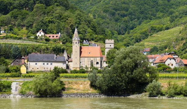 istock Church in Wachau valley, Lower Austria 1340925973