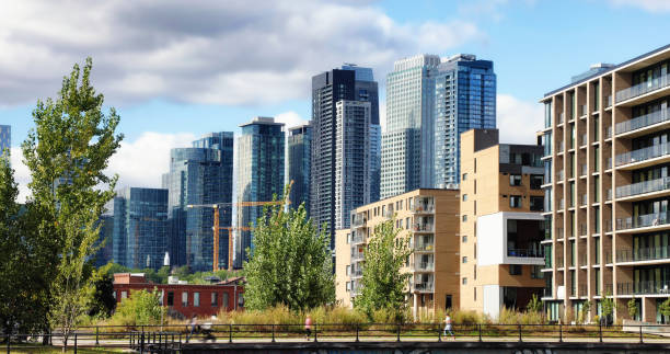 istock Downtown Montreal apartment towers skyline 1340933725
