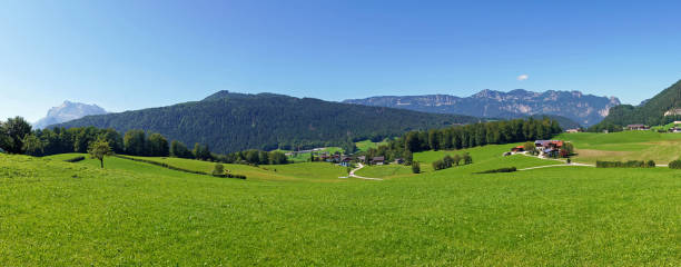 istock Panoramic view of Berchtesgaden Alps 1340943210