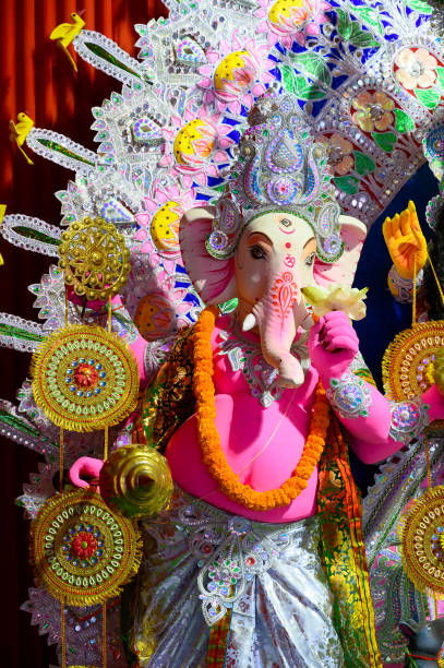 istock Durga Puja festival, Howrah, West Bengal, India 1340943888