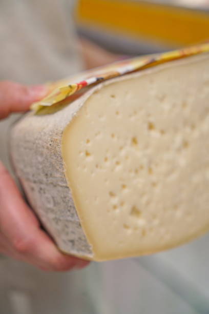 istock Closeup of Italian cheese 1340947685