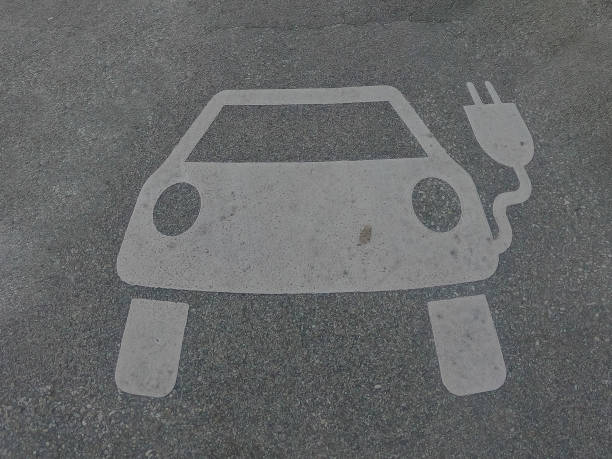 istock Parking for electric vehicles, charging station, e-mobility 1340955532