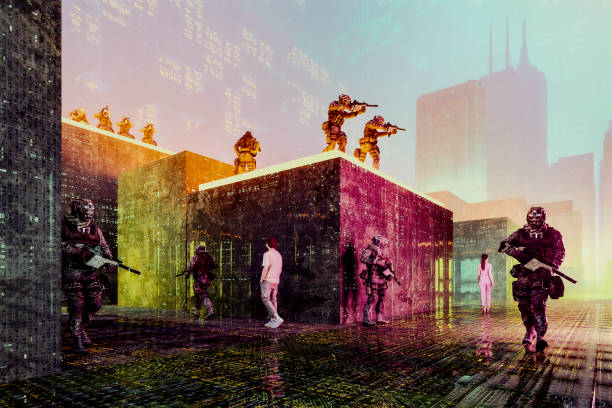 istock Military presence in urban areas 1340956861