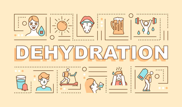 dehydration word concepts banner - 旱災 幅插畫檔、美工圖案、卡通及圖標