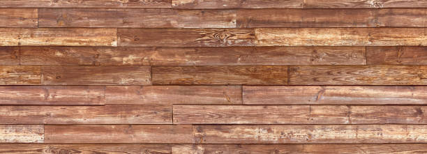 istock Reclaimed Wood Wall Paneling texture. Old wood plank texture background. Seamless texture. Perfect tiled on all sides. 1340959882