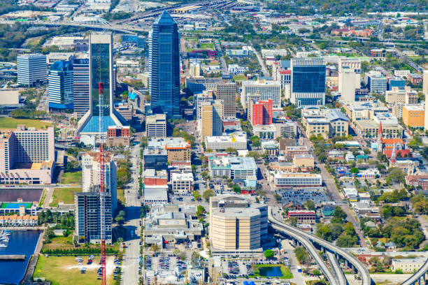 istock Jacksonville Florida Aerial Cityscape 1340963065