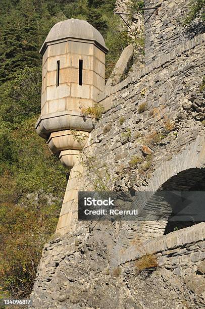 Detail Des Fort In Der Nähe Von Saint Paul Sur Ubaye Village Frankreich Stockfoto und mehr Bilder von Alpen