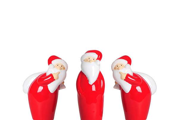 istock Santa Claus waiting to work 134097031