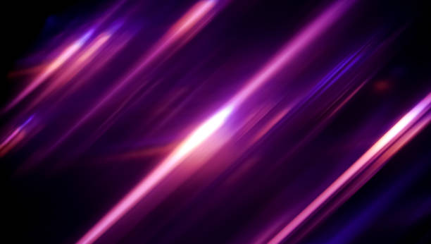 istock Prism Light Flares Overlay on Black blurred Background 1340971803