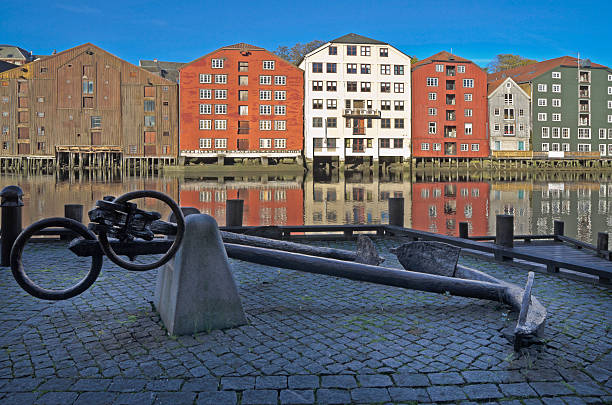 istock Trondheim, historic warehouses 134097190
