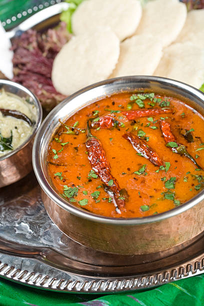 istock Sambar, lentil dish. Indian food 134099072