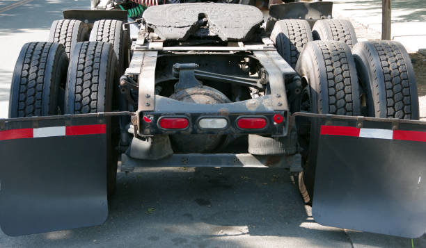 istock Semi-Truck Rear 1340990819