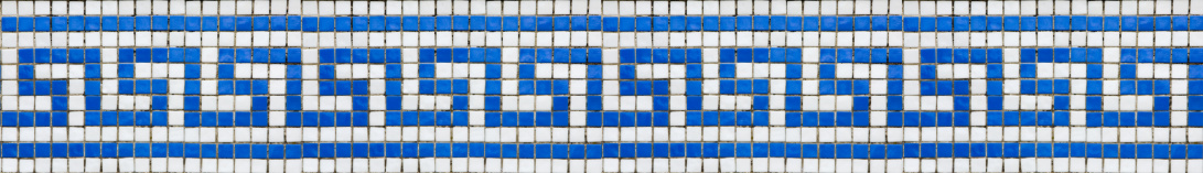 Griego patrón de mosaico llave photo