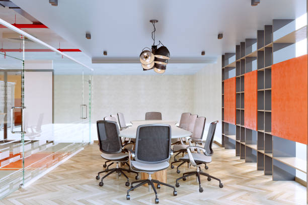 istock Business meeting, board room. 1340998686