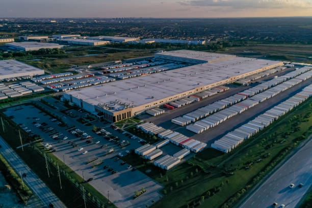 istock Canadian Pacific Railway Vaughan Intermodal Terminal in, Kleinburg, Canada 1341011498