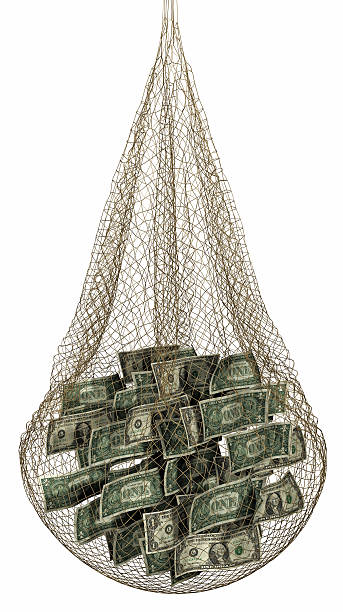 istock Fishing for money 134101186