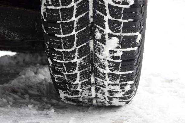 istock snow tire for winter season 1341018151