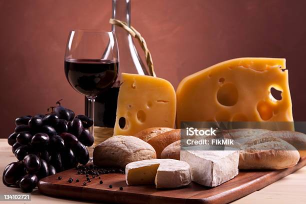 Cheese Composition Stock Photo - Download Image Now - Alcohol - Drink, Brie, Cheese