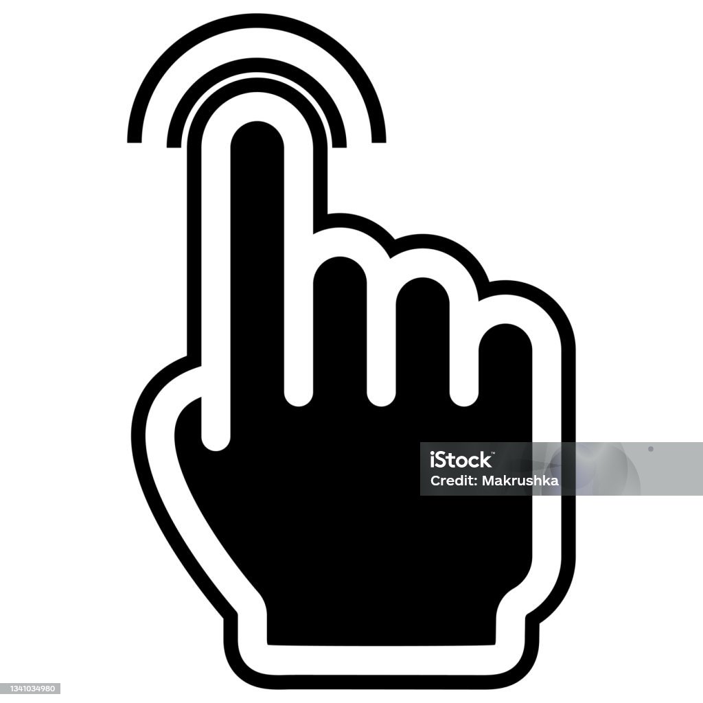 Cursor Pointer Hand Cursor Finger Pointer Click Symbol Computer Mouse ...
