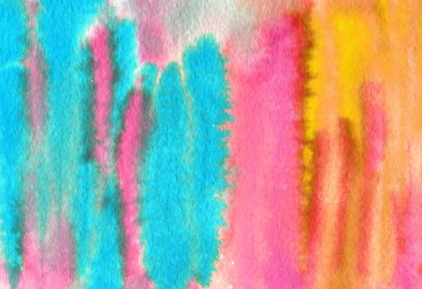 istock Abstract watercolor backgraund. Hand painted multicolor watercolor illustration, paper texture 1341035183