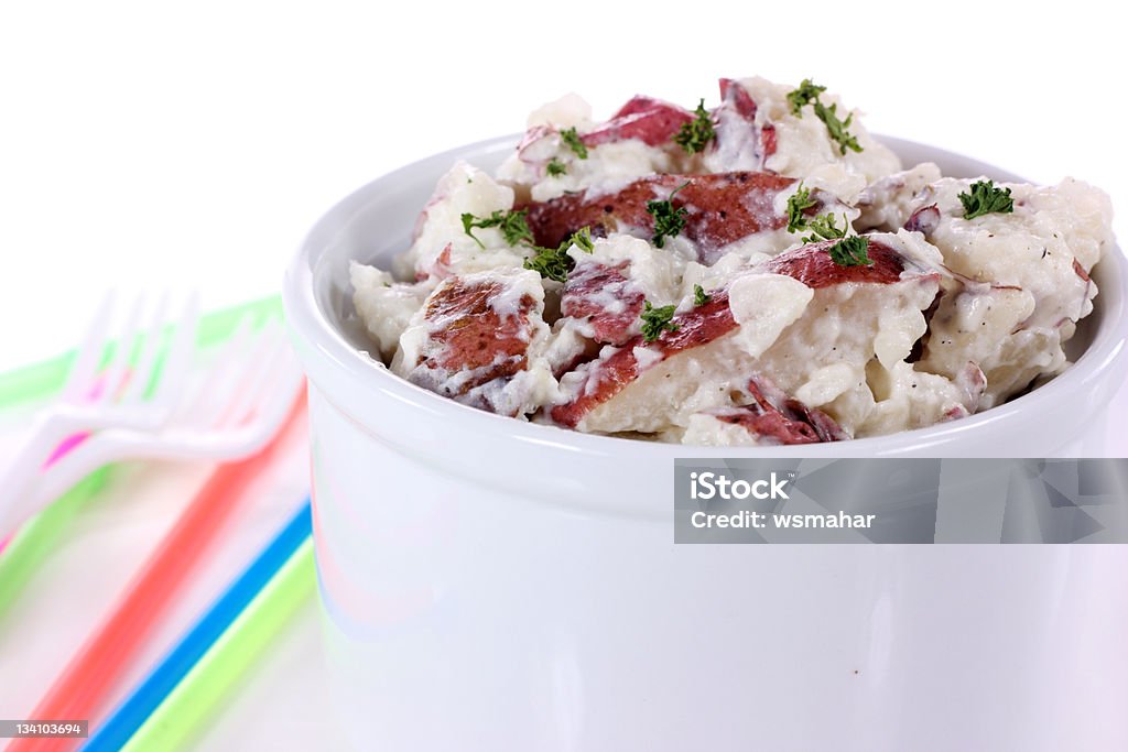 Roter Kartoffelsalat - Lizenzfrei Kartoffelsalat Stock-Foto