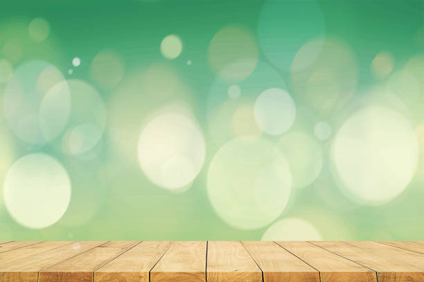 istock 3D rendering,Empty wooden table with Blur Background, for your photo montage or product display, Space for placing items on the table, Mock up for display of product. 1341047619