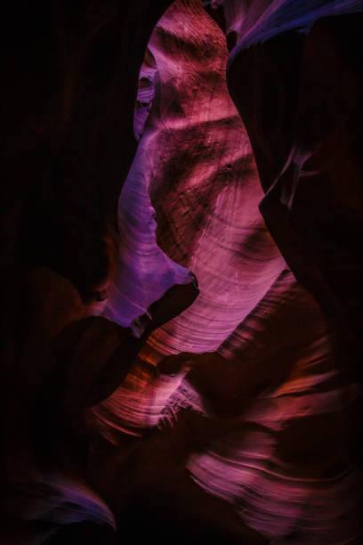 istock Cave illuminated by natural sunlight in Upper Antelope Canyon, Page USA 1341053367