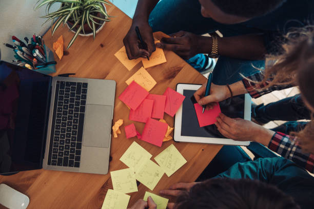 istock Business team focusing at work 1341063150