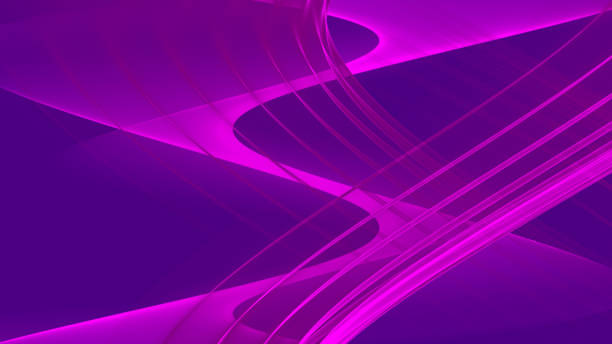 istock Abstract background 4k lilac lavender pink light dark neon waves and lines 1341063830