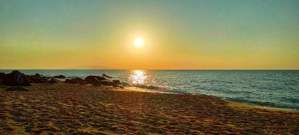istock sunset on the rocky coast 1341068819